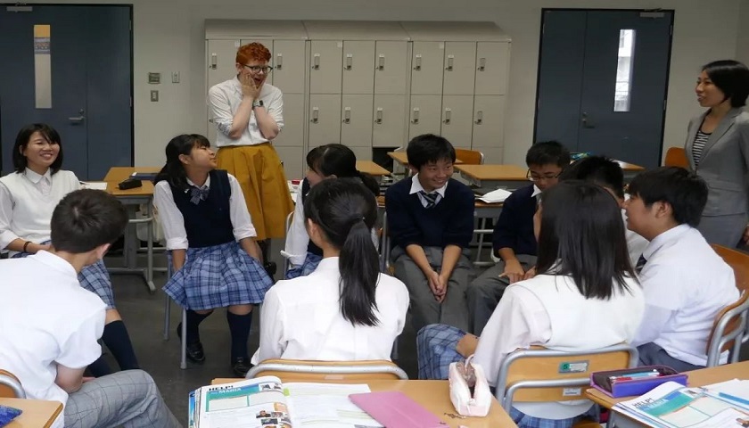 日本中学生留学